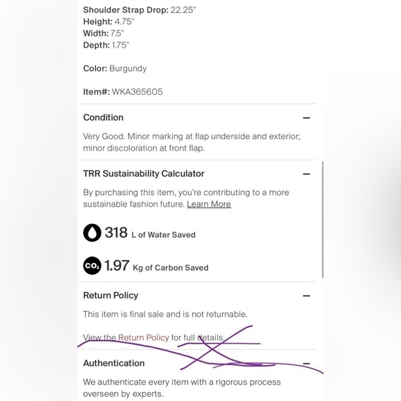 Kate Spade Chain-Link Saffiano Leather Crossbody Bag. See photo -authentication. - Picture 9 of 10